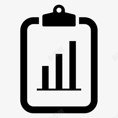 剪贴板文档市场营销图标图标