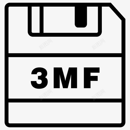 保存3mf文件保存图标svg_新图网 https://ixintu.com 3mf扩展名 保存3mf 保存图标 文件