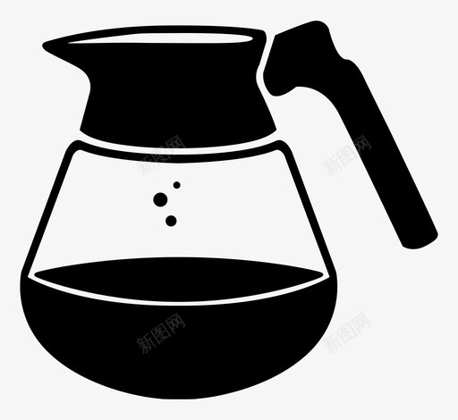 咖啡壶咖啡机滴咖啡图标svg_新图网 https://ixintu.com 咖啡壶 咖啡时间 咖啡机 滴咖啡 过滤咖啡