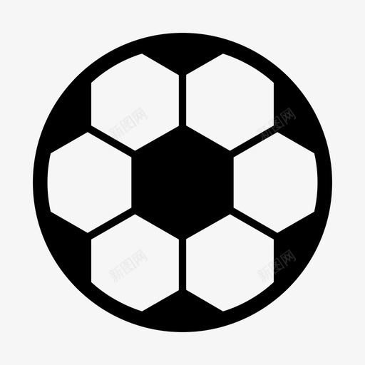 足球游戏运动图标svg_新图网 https://ixintu.com 基础运动 游戏 足球 运动