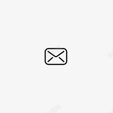 邮件警报信封图标图标