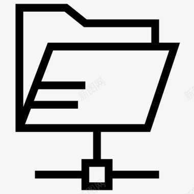 文件夹文档文件链接图标图标