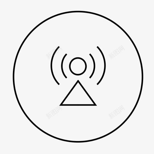 wifi扩展器路由器图标svg_新图网 https://ixintu.com wifi wifi信号 信号 扩展器 时尚图标 路由器