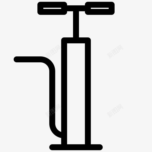 气压设备泵图标svg_新图网 https://ixintu.com 服务 气压 汽车服务 泵 设备