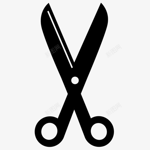 剪刀剪文具图标svg_新图网 https://ixintu.com 剪 剪刀 工具 必需品 文具