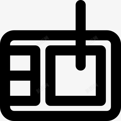 竹图形板小工具技术图标svg_新图网 https://ixintu.com smashicons技术md大纲 小工具 技术 竹图形板