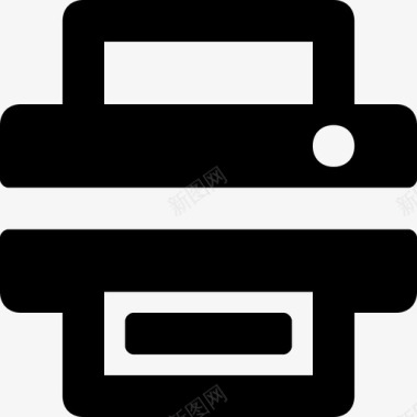 打印机web和ui图标图标