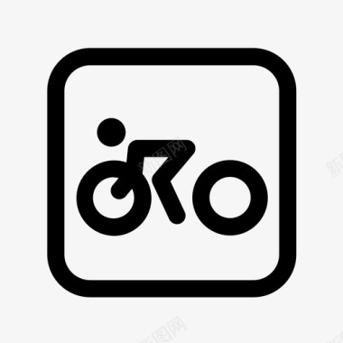 自行车赛各种运动奥运会图标图标