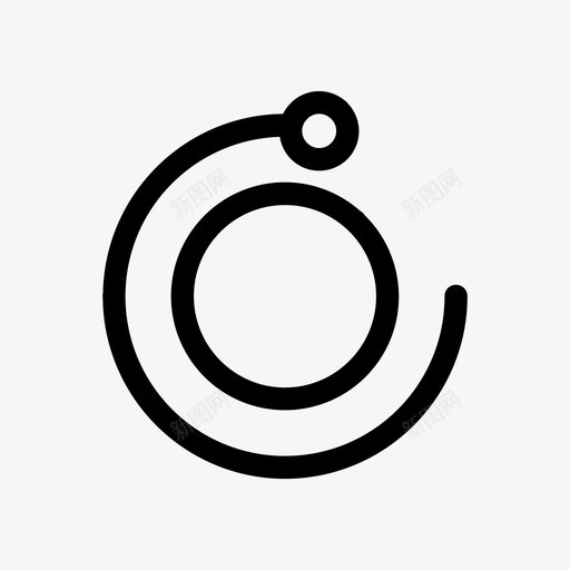 圆形按钮圆形移动图标svg_新图网 https://ixintu.com 刷新 圆形 圆形按钮 移动