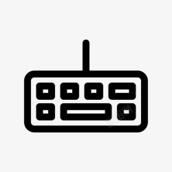 电脑打字键盘电脑打字图标高清图片