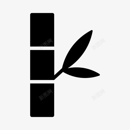竹类植物中国列夫图标svg_新图网 https://ixintu.com 中国 列夫 杂类 树木 竹类植物 自然