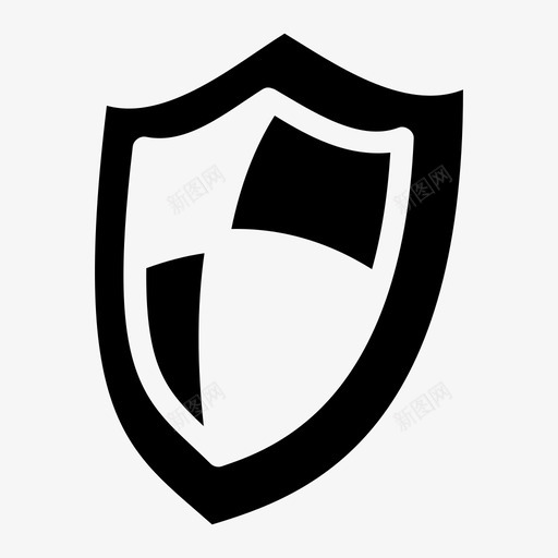 盾防御守卫图标svg_新图网 https://ixintu.com 保护 守卫 护盾 盾 防御