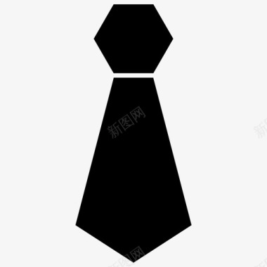 领带正式领带男装图标图标