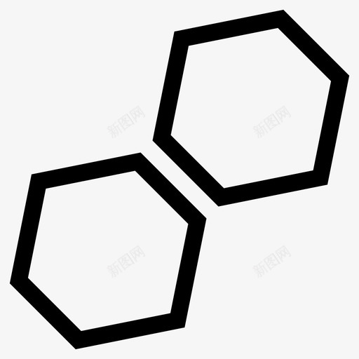 六边形瓷砖图标svg_新图网 https://ixintu.com 六边形 瓷砖
