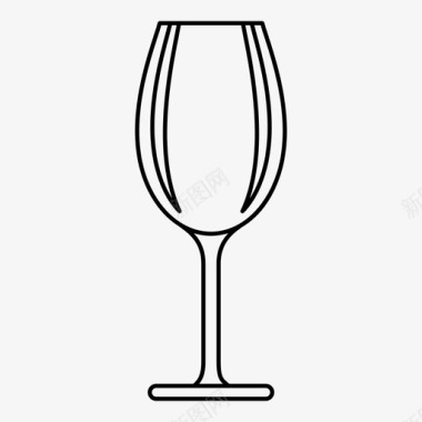 酒杯水晶图标图标