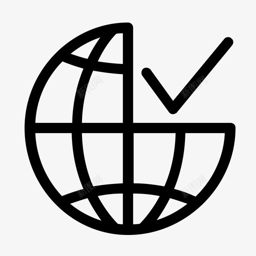 批准检查更正图标svg_新图网 https://ixintu.com 世界 全球 批准 搜索引擎优化 更正 检查