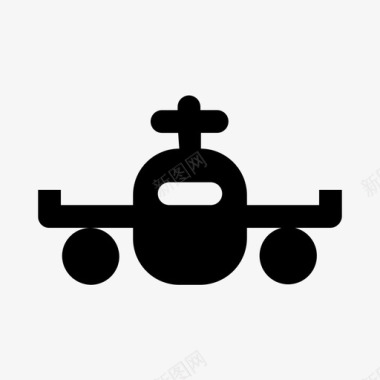 飞机飞艇喷气式飞机图标图标