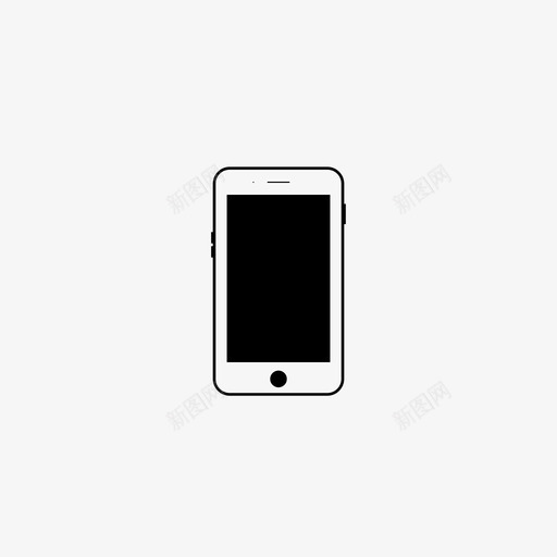 iphoneplus苹果图标svg_新图网 https://ixintu.com iphoneplus 苹果