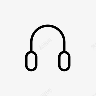 耳机音频小工具图标图标