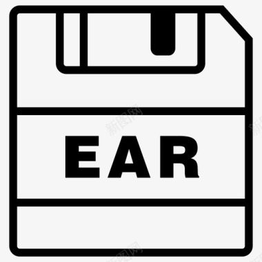 saveear文件ear扩展名图标图标