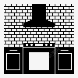厨房瓷砖厨房橱柜现代图标高清图片
