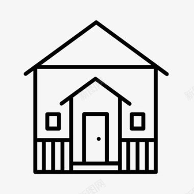 房屋抵押物房产图标图标
