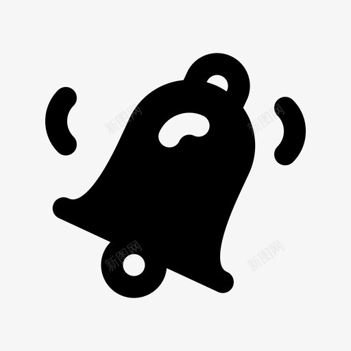 铃声警报声音图标svg_新图网 https://ixintu.com 声音 爱 警报 铃声