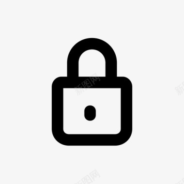 私密锁密码锁图标图标