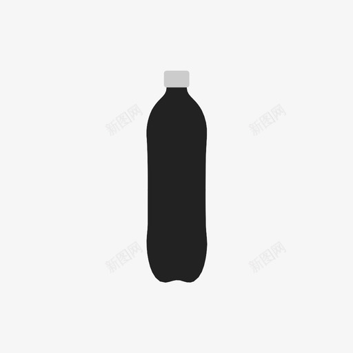 瓶子塑料瓶苏打水图标svg_新图网 https://ixintu.com 塑料瓶 水瓶 汽水 瓶子 苏打水