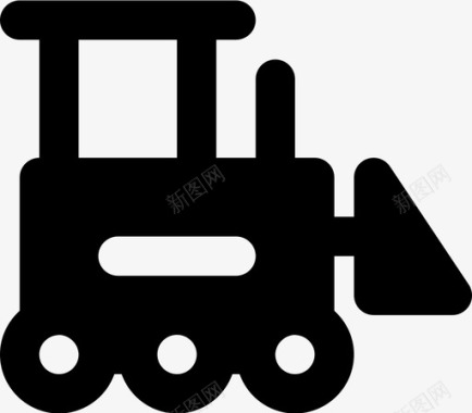 玩具火车婴儿儿童图标图标