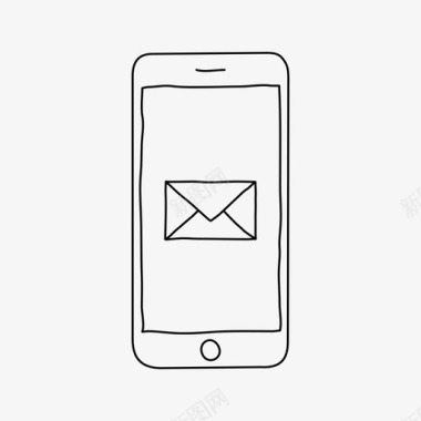 iphone邮件设备消息图标图标