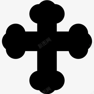 东正教十字架教堂宗教图标图标