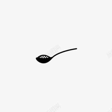 糖勺银器capp图标图标