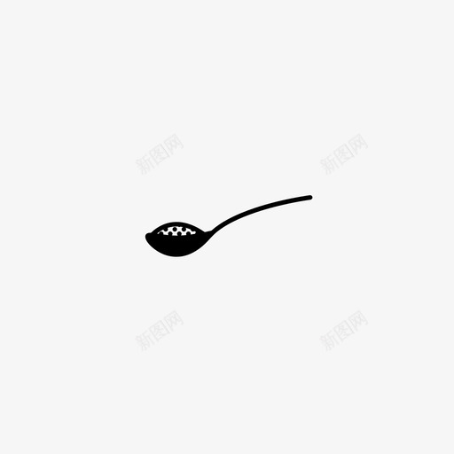 糖勺银器capp图标svg_新图网 https://ixintu.com capp 糖勺 银器