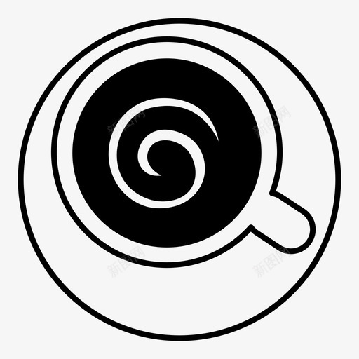 咖啡晚餐饮料图标svg_新图网 https://ixintu.com 咖啡 晚餐 饮料