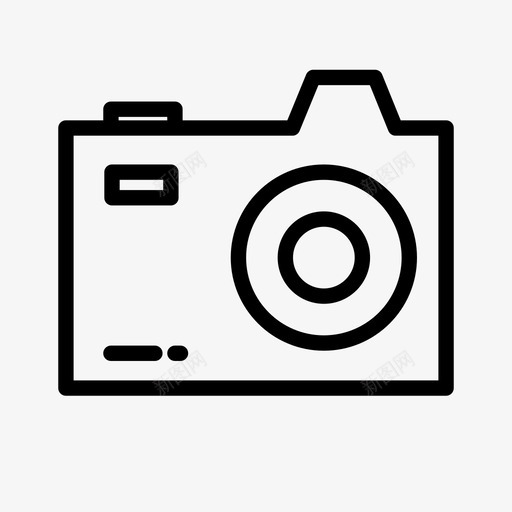 照相机数码相机电子产品图标svg_新图网 https://ixintu.com 数码相机 照片 照相机 电子产品