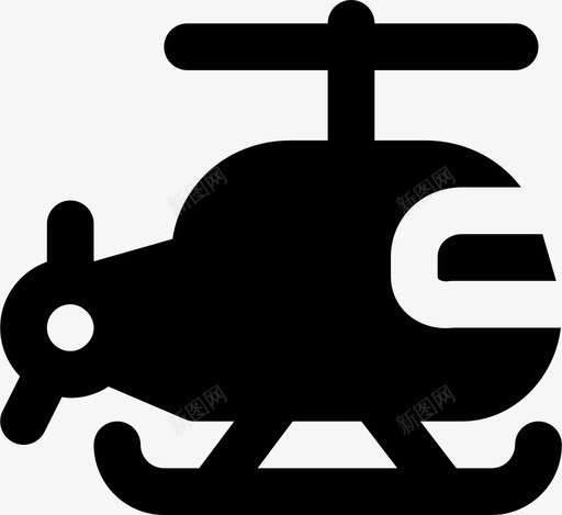 玩具直升机婴儿儿童图标svg_新图网 https://ixintu.com 儿童 婴儿 玩具直升机 粉碎图标婴儿2md固体