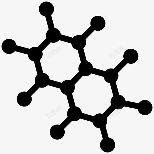 分子原子键原子图标svg_新图网 https://ixintu.com 分子 化学 原子 原子键 电子