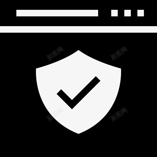 网络安全保护保护盾图标svg_新图网 https://ixintu.com 保护 保护盾 安全盾 网络安全 网页设计开发标志符号