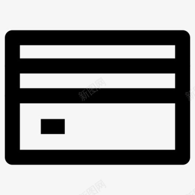 信用卡支付用户界面图标图标