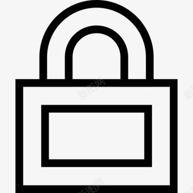 锁定密码受保护图标图标