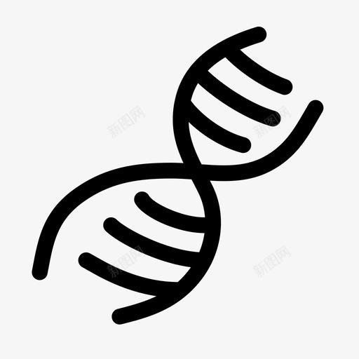 dna生物学双螺旋图标svg_新图网 https://ixintu.com dna 内脏科学 医学 双螺旋 生物学 遗传学