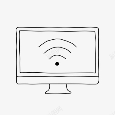 桌面wifi设备屏幕图标图标