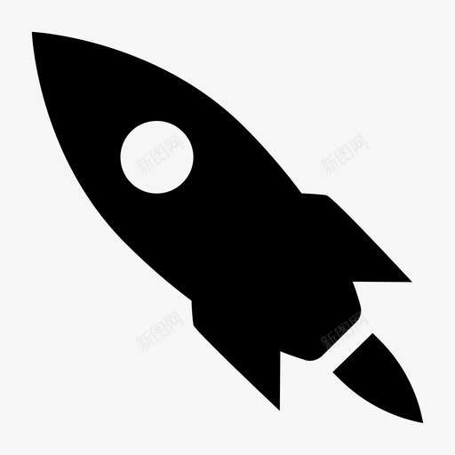 发射火箭启动发射图标svg_新图网 https://ixintu.com 发射火箭启动发射