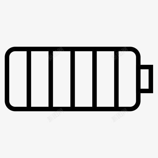电池充电电力图标svg_新图网 https://ixintu.com 充电 电力 电池 电池系列 电源