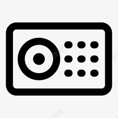 收音机调频音乐图标图标