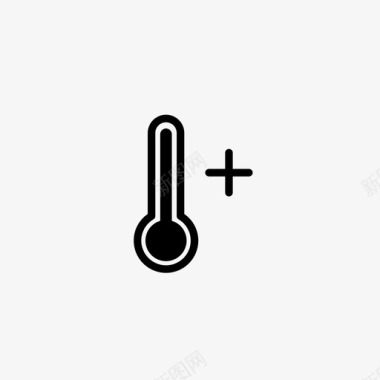 温度热量天气图标图标