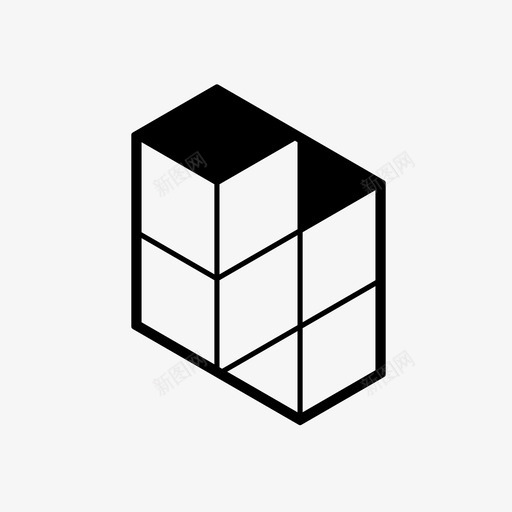 s形方块游戏图标svg_新图网 https://ixintu.com s形 俄罗斯方块 方块 游戏