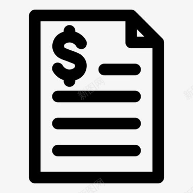 协议商业协议财务协议图标图标