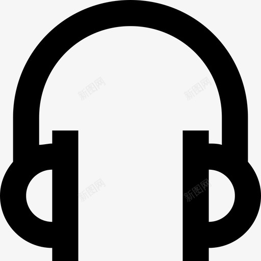 耳机耳塞小工具图标svg_新图网 https://ixintu.com 小工具 线路必需品图标集 耳塞 耳机